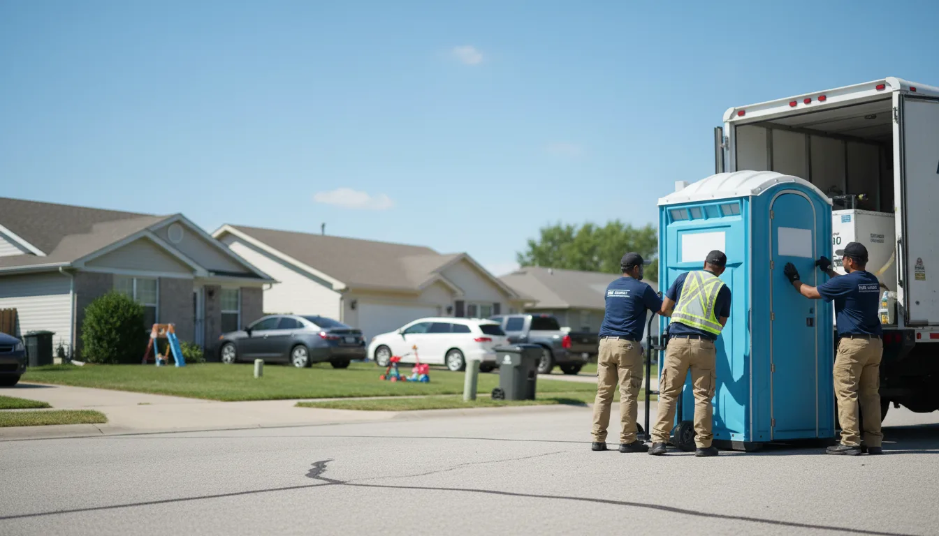 Standard Porta Potty Rentals in Baton Rouge, LA near me